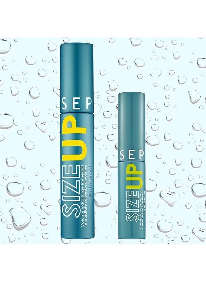 مجموعة سيفورا - Size Up Waterproof Mascara Ultra Black - Image 1