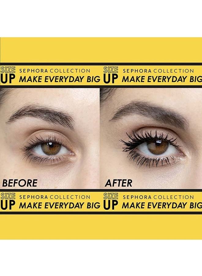 مجموعة سيفورا - Size Up Waterproof Mascara Ultra Black - Image 1
