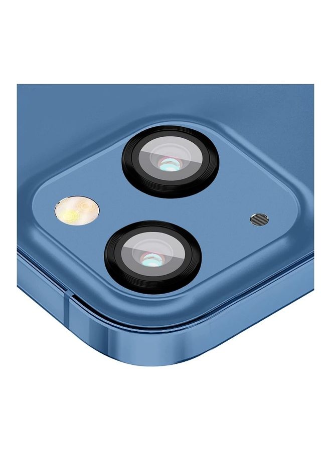 MARGOUN Apple iPhone 14 Camera Lens Protector 9H Tempered Glass Scratch Resistant HD Lens Shield Black  - Image 3