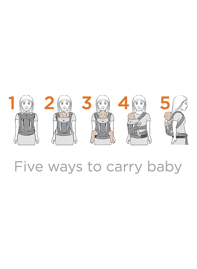 Contours Cocoon Hybrid Buckle-Tie Baby Carrier