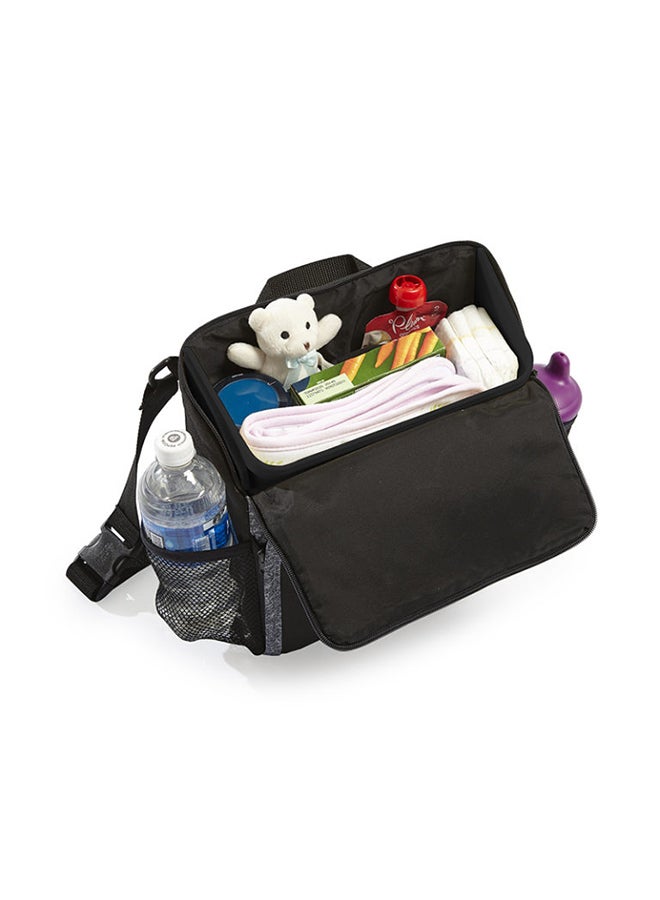 Kolcraft - Travel Duo 2-In-1 Portable Booster Seat And Diaper Bag - Image 1