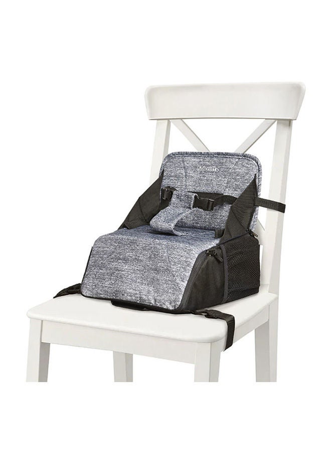 Kolcraft - Travel Duo 2-In-1 Portable Booster Seat And Diaper Bag - Image 1