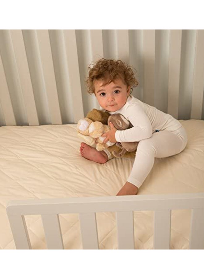 Kolcraft Fresh Start Polyfoam Crib Mattress - White Windsor - Image 4