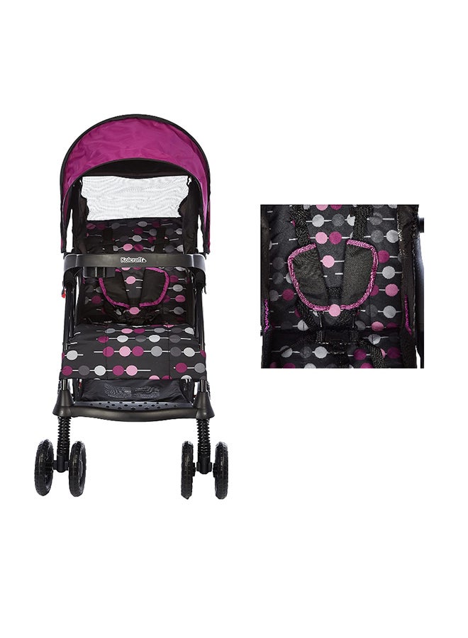 Kolcraft Cloud Sport Lightweight Stroller, Pink - Image 5