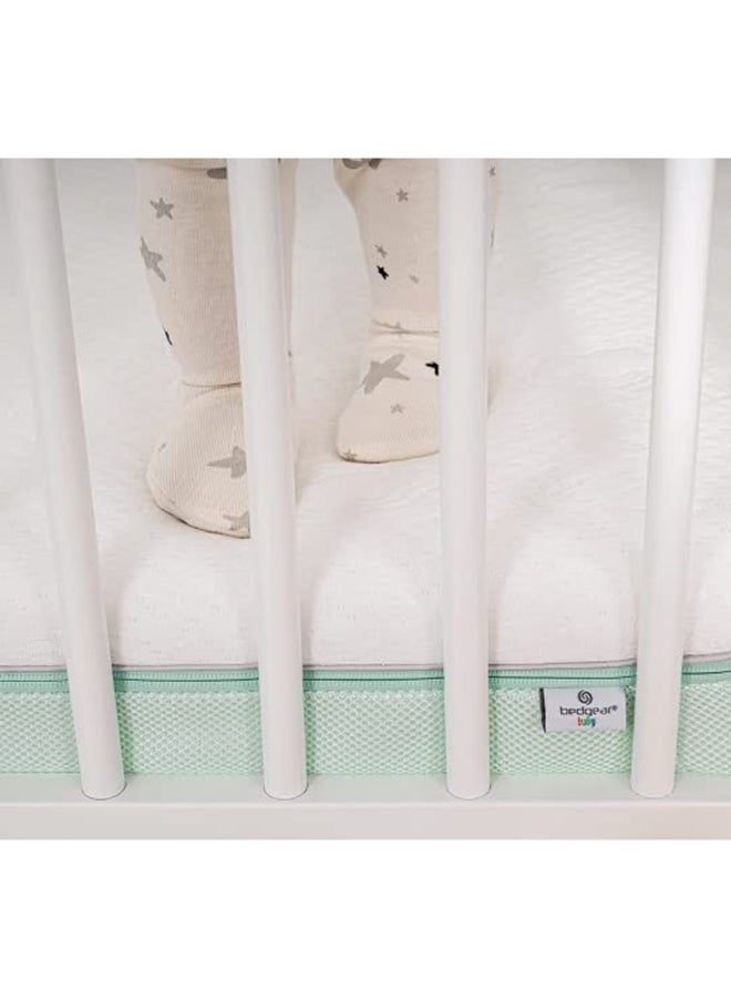 Kolcraft - Pure Sleep Therapeutic 150 Crib Mattress - White Windsor - Image 1