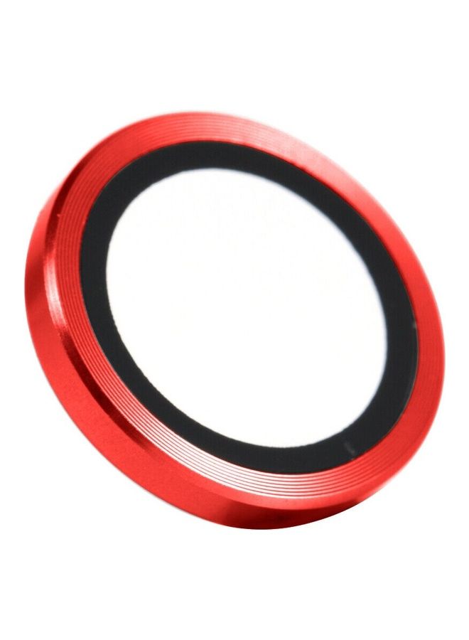Camera Lens Protector 9H Tempered Glass Scratch Resistant HD Lens Shield For Apple iPhone 14 Plus Red
