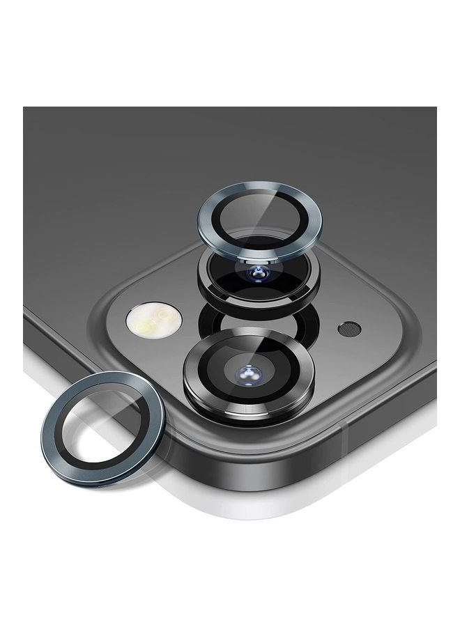 MARGOUN Apple iPhone 14 Camera Lens Protector 9H Tempered Glass Scratch Resistant HD Lens Shield Siera Blue - Image 2