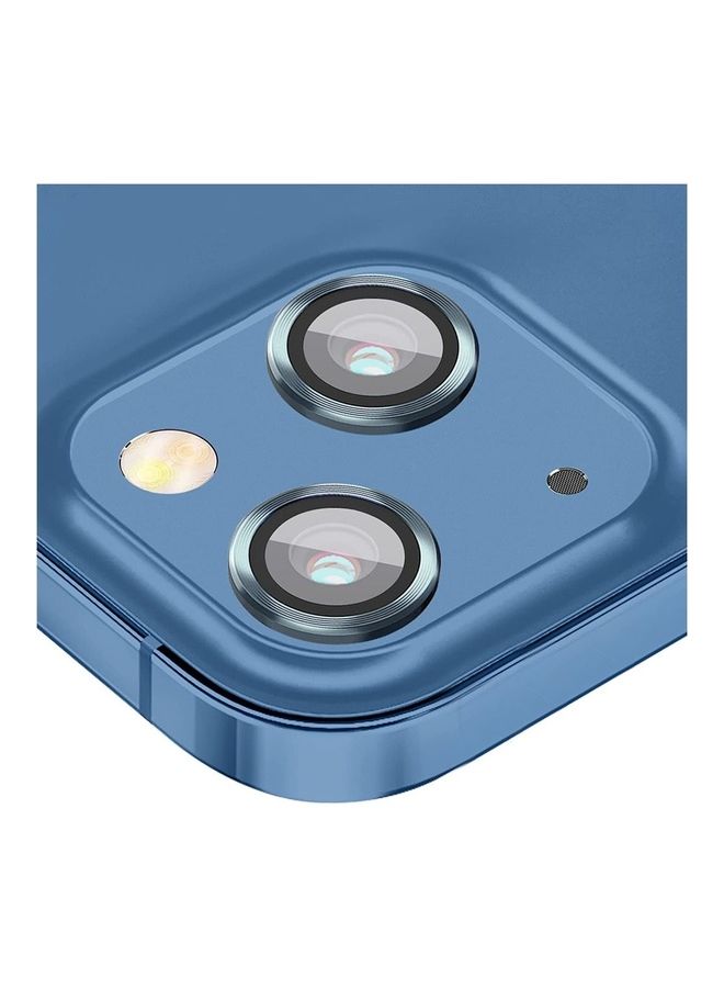 MARGOUN Apple iPhone 14 Camera Lens Protector 9H Tempered Glass Scratch Resistant HD Lens Shield Siera Blue - Image 3