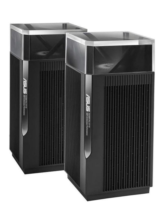 ASUS - ZenWiFi Pro AX11000 Whole Home Mesh WiFi System Black - Image 1