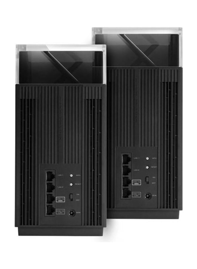 ASUS - ZenWiFi Pro AX11000 Whole Home Mesh WiFi System Black - Image 1