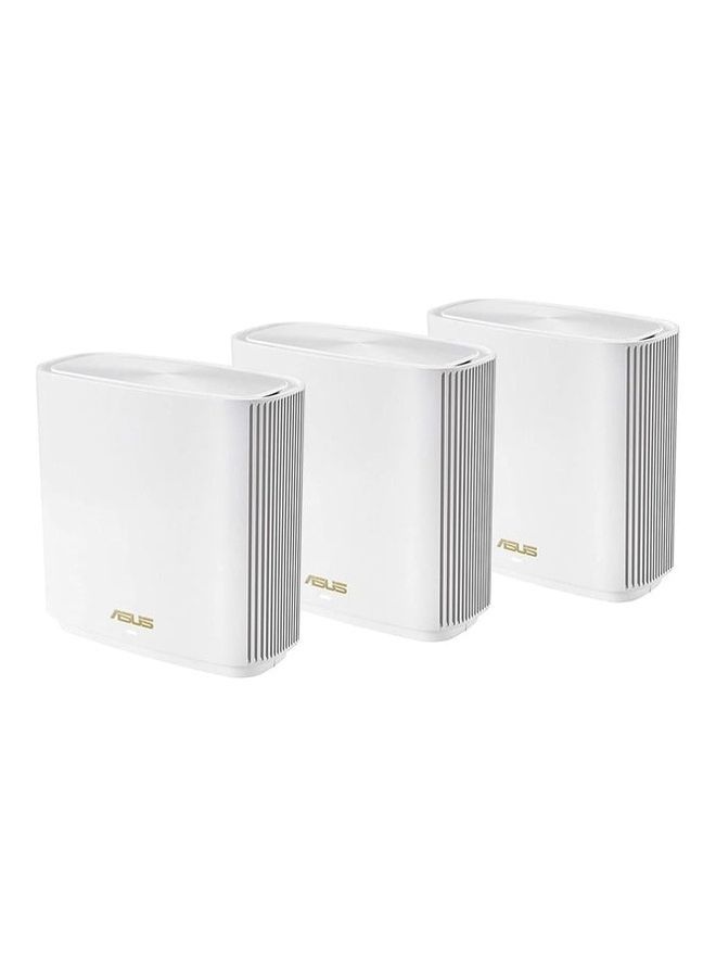 ASUS XT8 AX6600 Whole Home Mesh WiFi System 3-Pieces Set White  - Image 1