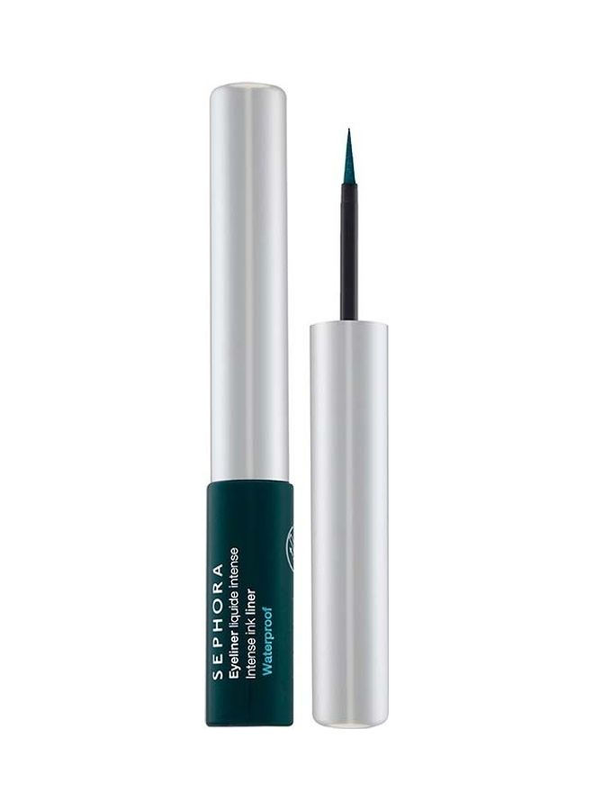 SEPHORA COLLECTION Intense Ink waterproof liquid eyeliner 06 - Satin Forest Green  - Image 1