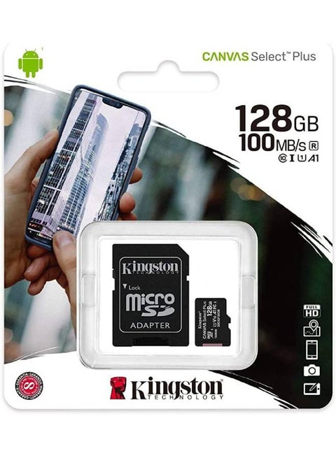 Micro SDC10 Card 128GB With SD Adapter 128 GB