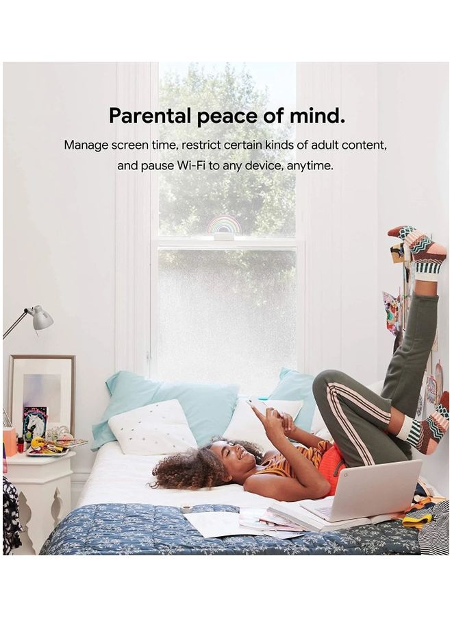 Google Wifi Mesh Router AC1200 Pack Of 1 White - Image 5