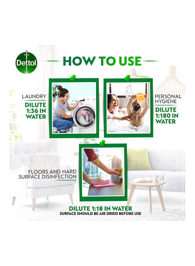 Dettol Original Antibacterial Surface Disinfectant Pack of 2 500ml  - Image 5
