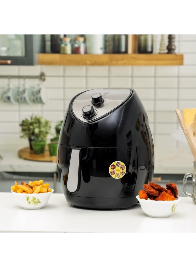 KRYPTON Air Fryer 6 L 1600 W KNAF6358 Black  - Image 5