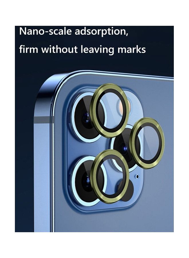 MARGOUN iPhone 14 Pro Max Camera Lens Shield Protector 9H Tempered Glass Scratch Resistant HD Lens Shield Green - Image 2