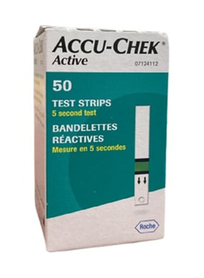ACCU-CHEK Pack Of 3 Active Blood Glucose Test Strips  - Image 1