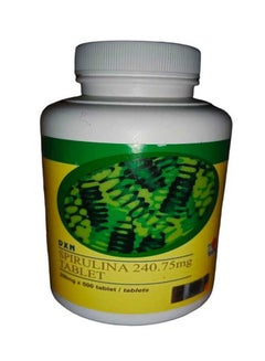 Spirulina Food Supplement 500 Tablets
