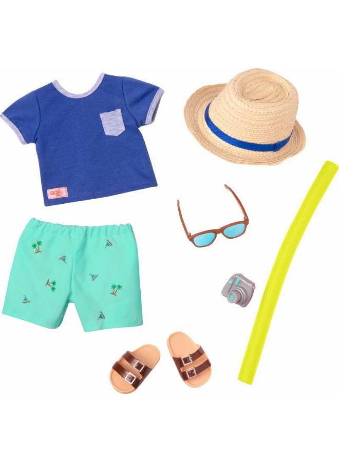 OG Deluxe Boy Swimsuit Outfit 18inch 