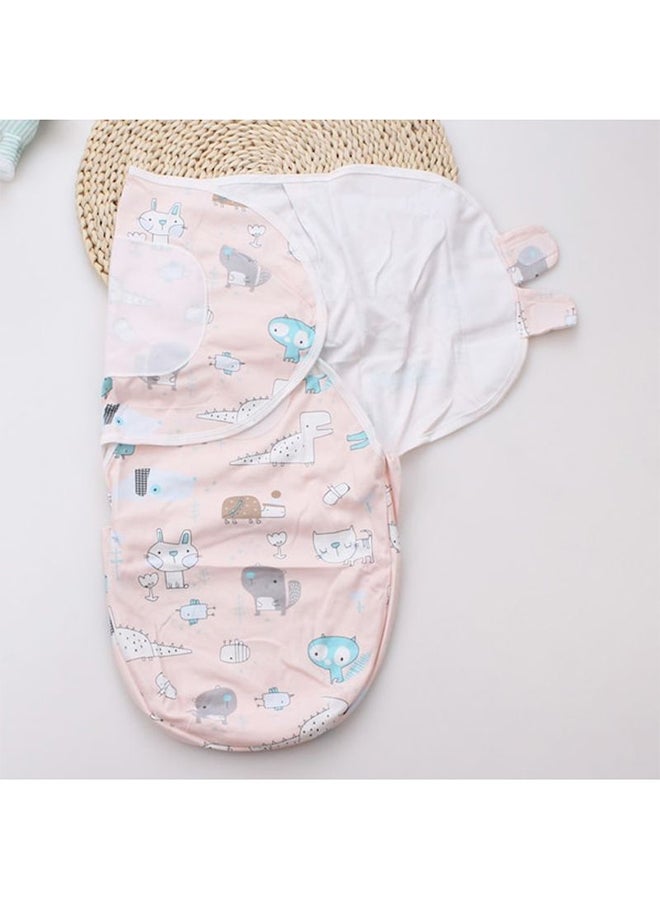 Generic Knitting Zipper Print Binding Comfortable Simple Newborn Swaddling  - Image 3