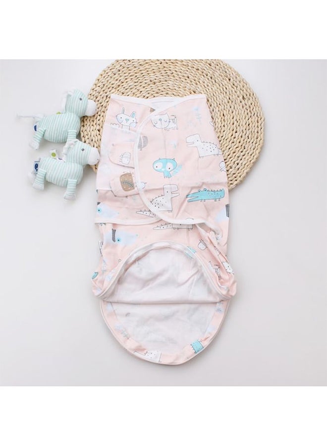 Generic Knitting Zipper Print Binding Comfortable Simple Newborn Swaddling  - Image 4