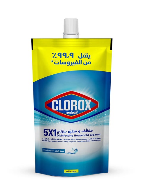 5X1 Disinfecting Household Cleaner Sea Breeze 400ml