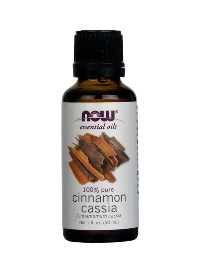 Now Foods 100% Pure And Natural Cinnamon Cassia Essential Oil  - Image 1
