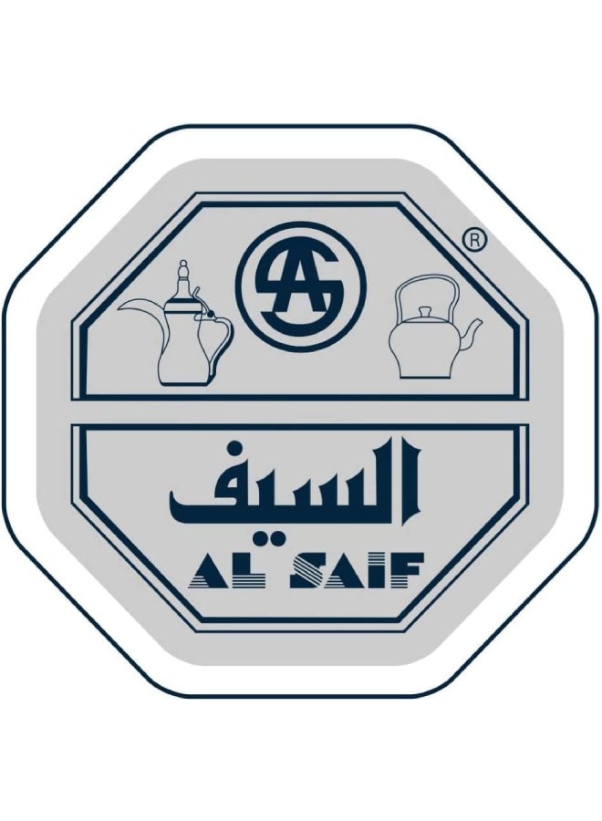 السيف - وعاء طهي بالضغط من الستانلس ستيل فضي 5لترات - Image 1