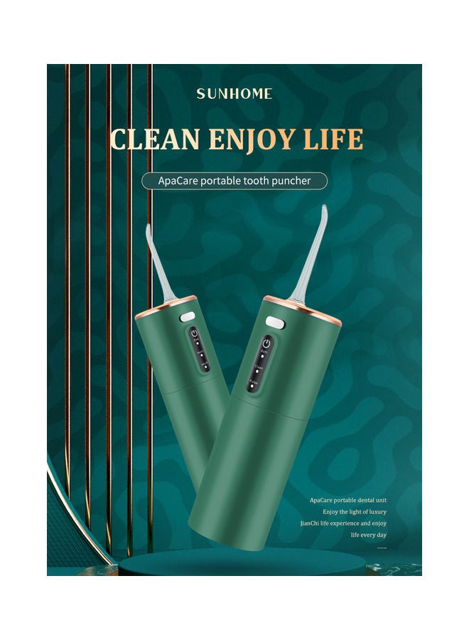 صن هوم جهاز الإرواء بالماء كهربائي منزلي لاسلكي للأسنان بشحن بمنفذ USB - Image 4