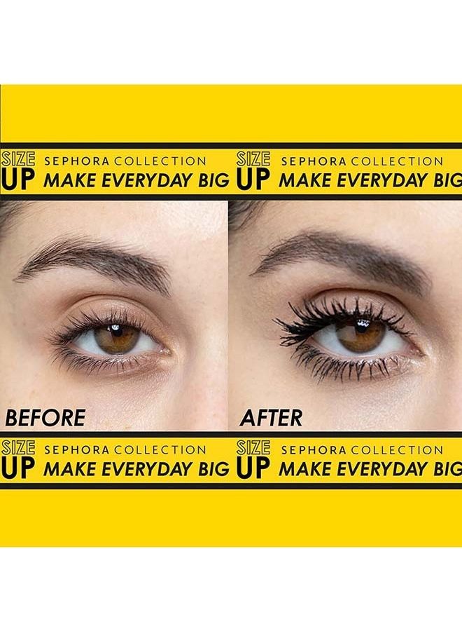 SEPHORA COLLECTION Size Up Mascara Travel Size Ultra Black Travel Size  - Image 2