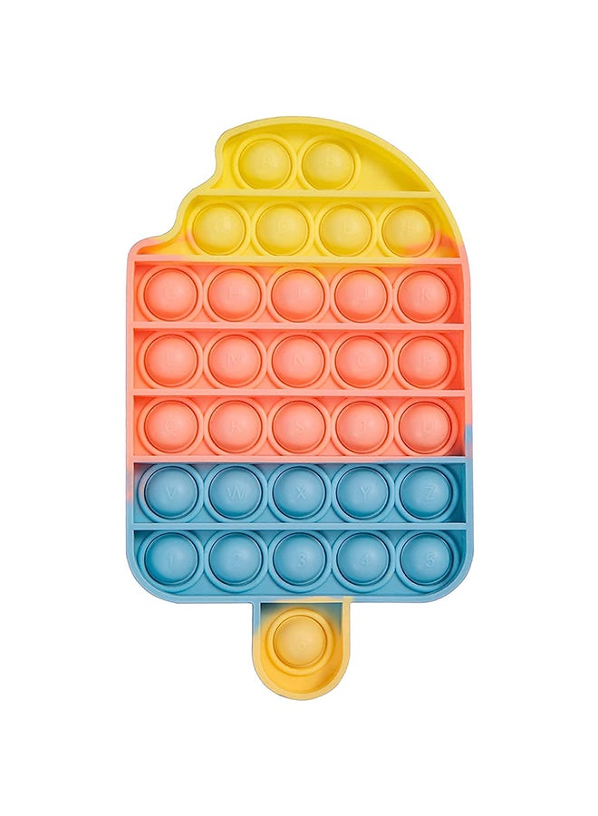 XiuWoo Stress Relieve Durable Washable Silicone Push Pop Bubble Sensory Fidget Toy 18x10.5cm - Image 1