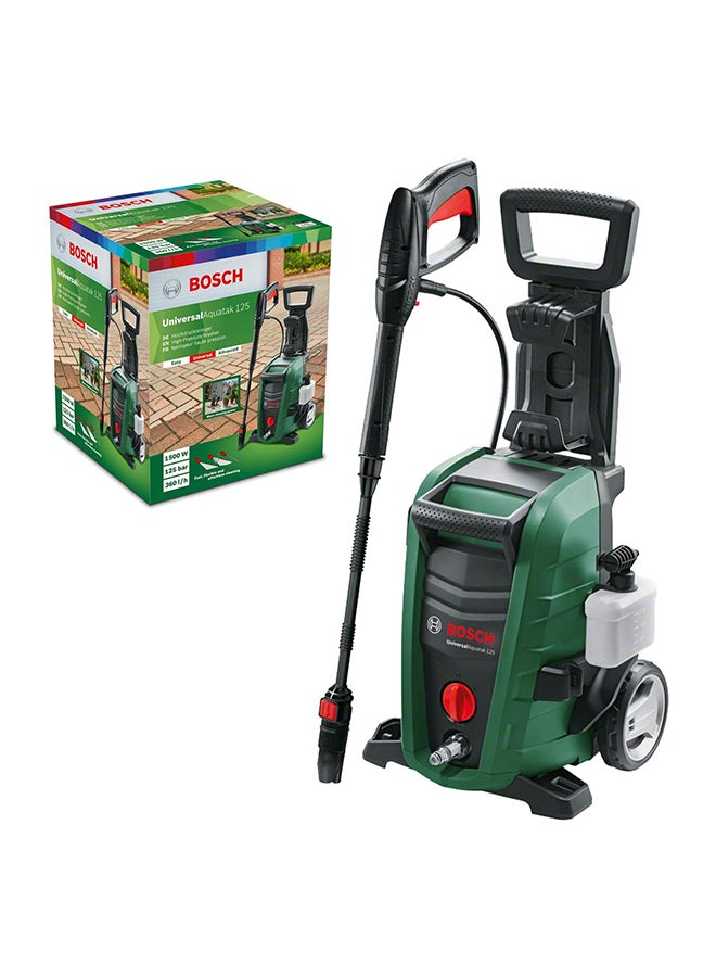 BOSCH - Bosch 06008A7A00 Universal Aquatak 125 High Pressure Washer Machine with Accessories - 1500 w Multicolour - Image 1