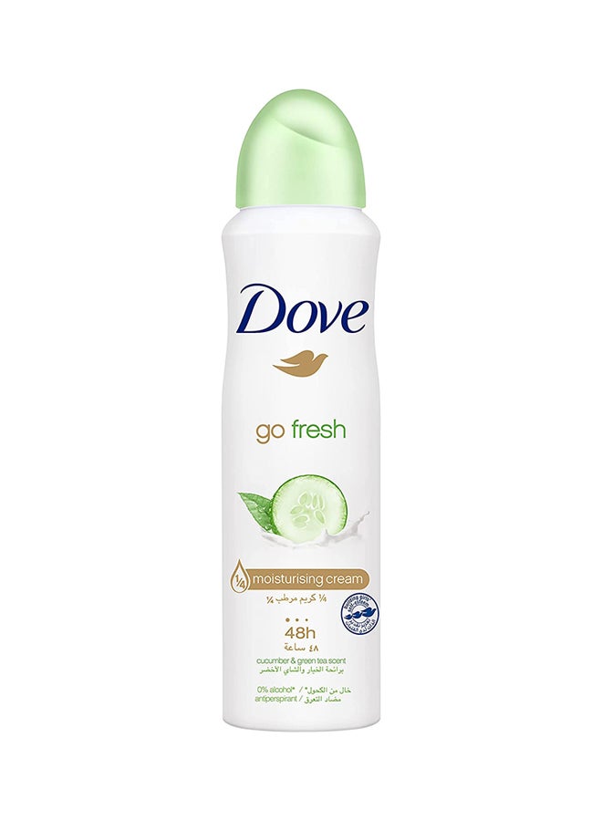 Dove Go Fresh Deodrant Spray White 250ml