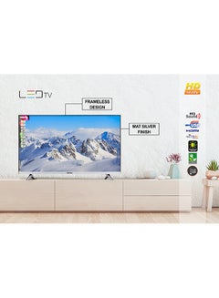 32" Edgelss Slim LED TV with Remote Control,HDMI & USB Ports, AV Mode, Head Phone Jack, PC Audio In,VGA,Energy Saving Technology, Dynamic Sound GLED3201EHD Black - v1668429601/N17046885A_6