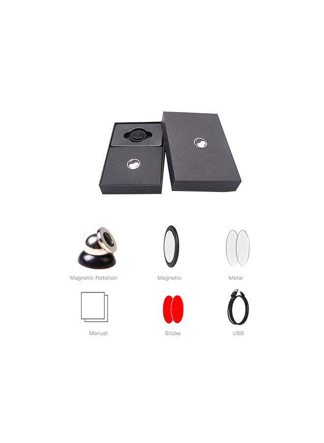 UK PLUS - C6 HD 720P Mini Camera With Battery Bult In,Wifi  Night Vision Live Streaming, Portable Nanny Cam Hidden Mini Camera With Magnet (With Mobile Phone App) - Image 1