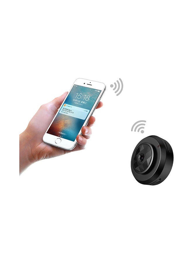 UK PLUS - C6 HD 720P Mini Camera With Battery Bult In,Wifi  Night Vision Live Streaming, Portable Nanny Cam Hidden Mini Camera With Magnet (With Mobile Phone App) - Image 1