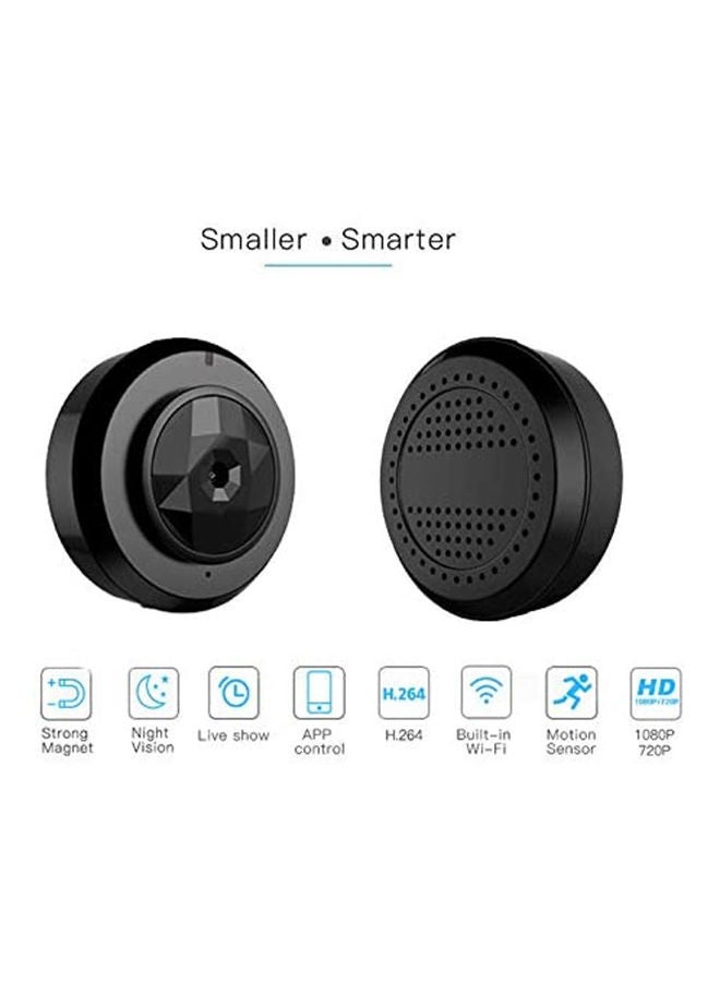 UK PLUS - C6 HD 720P Mini Camera With Battery Bult In,Wifi  Night Vision Live Streaming, Portable Nanny Cam Hidden Mini Camera With Magnet (With Mobile Phone App) - Image 1