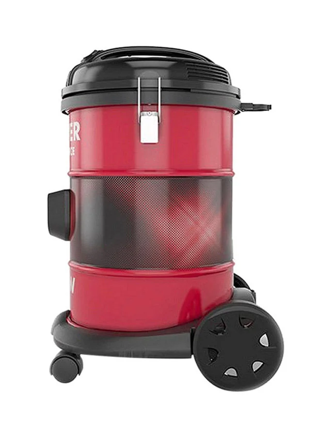 HOOVER Power Force Drum Vacuum Cleaner 18 Litre Capacity, With Blower Function For Home & Office Use 18 L 1900 W HT87-T1-ME Red/Black