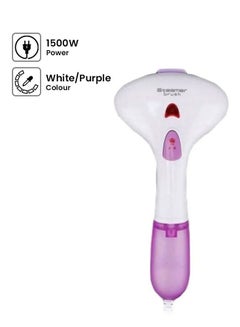 DLC Hand Held Garment Steamer 1500W 1500 W DLC-534 White/Purple  - Image 1