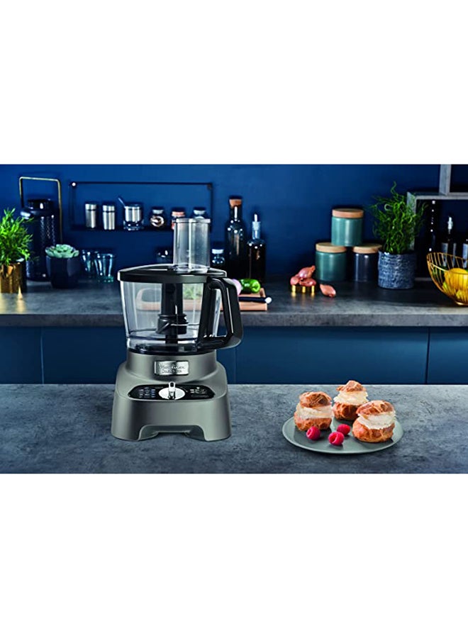 Moulinex - Food Processor 3 L 1000 W FP825E27 Silver - Image 1