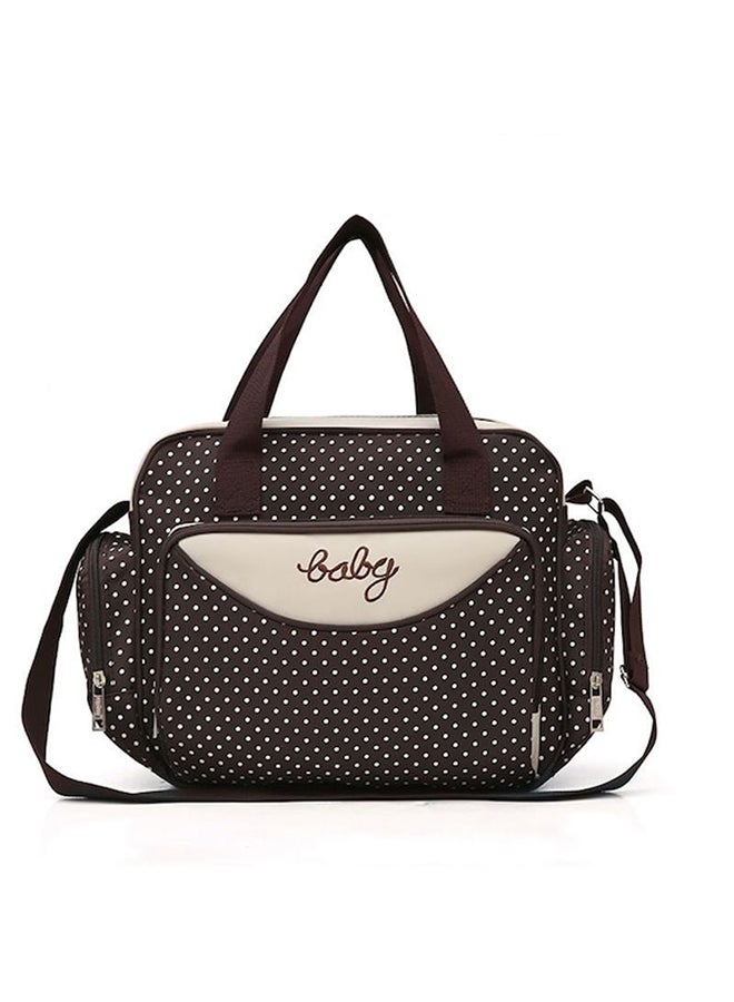 Crossbody Dotted Water Proof Mom Diaper Bag - Image 4