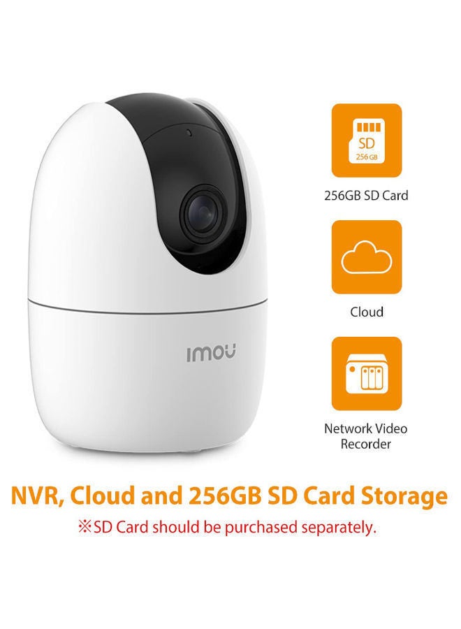 IMOU - 4MP QHD 360 Degree Security Camera - Up to 256GB SD Card, WiFi & Ethernet Connection, Privacy Mode, Alexa Google Assistant, Human Detection, 2-Way Audio, Night Vision, Ranger2 4MP - Image 1