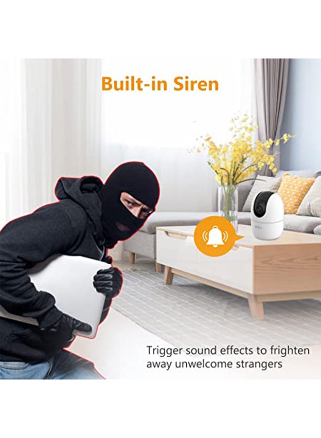IMOU - 4MP QHD 360 Degree Security Camera - Up to 256GB SD Card, WiFi & Ethernet Connection, Privacy Mode, Alexa Google Assistant, Human Detection, 2-Way Audio, Night Vision, Ranger2 4MP - Image 1