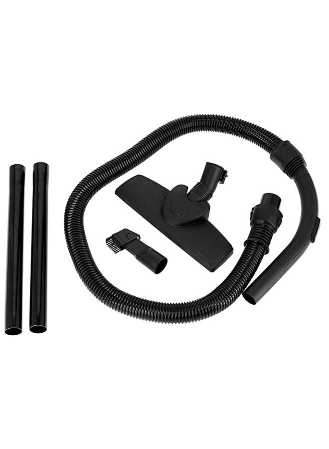 Olsenmark - Vacuum Cleaner with Reusable Dust Bag, Powerful Suction, Dust Full Indicator, Flexible Hose with Airflow on Handle, Pedal Switch and Auto-Rewinding Wire 1.5 L 2200 W OMVC1782 Black/Purple - Image 1