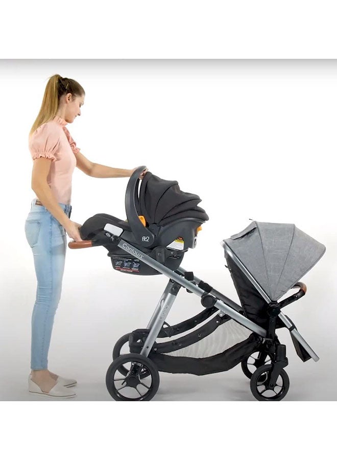 كونتورز Element Infant Universal Car Seat Adapter, Black - Image 5