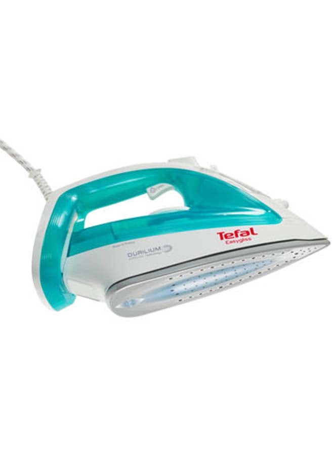 Tefal Easygliss Electric Steam Iron 270 ml 2400 W FV3951M0 Blue/White - Image 3