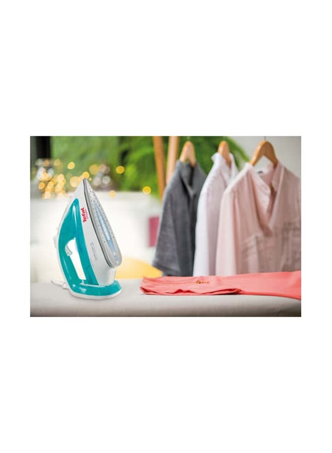 Tefal Easygliss Electric Steam Iron 270 ml 2400 W FV3951M0 Blue/White - Image 5