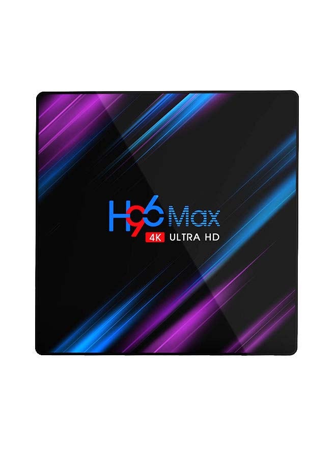 H96 - Magic Color Android 10 TV Box 4GB RAM/64GB ROM H96 MAX Black/Purple - Image 1