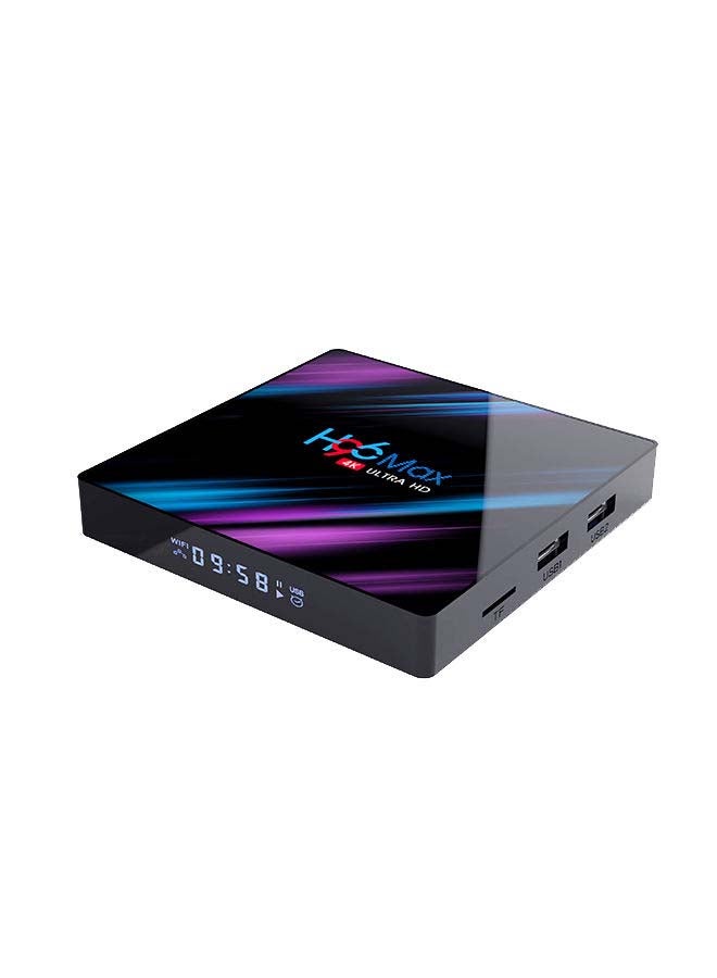 H96 - Magic Color Android 10 TV Box 4GB RAM/64GB ROM H96 MAX Black/Purple - Image 1